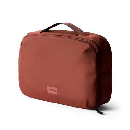 Bellroy Hanging Toiletry Kit Plus (8 Liter Travel Hanging Toiletry Bag) - Clay - color: Clay
