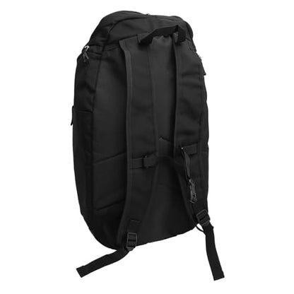 Basketball Backpack with Laptop Compartment, Large Capacity, Wet and Dry Segregation, Water, Lightweight Sports Backpack for Exercise Supplies and Daily Commute - color: Black