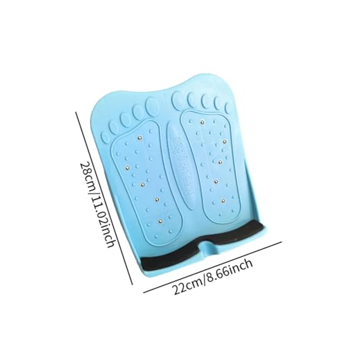 Vaveren Slant Board Calf Stretcher Incline Board Ankle Stretcher with Massage Multi Ffunctional Lightweight Aid Leg Exercise Machines, Blue - color: Blue