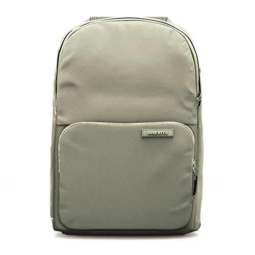 The Brevite Backpack- Casual daypack backpacks for every function. Compact but spacious 18L aesthetic traveling backpack with laptop compartment. (Green) - color: Green