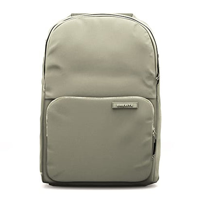 The Brevite Backpack- Casual daypack backpacks for every function. Compact but spacious 18L aesthetic traveling backpack with laptop compartment. (Green) - color: Green