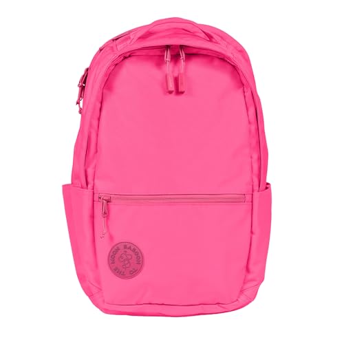 Baboon to the Moon City Backpack – Water-Repellent 16" Laptop-Friendly Backpack, Work, Travel, Gym Bag for Men & Women (New) Pink - color: (New) Pink