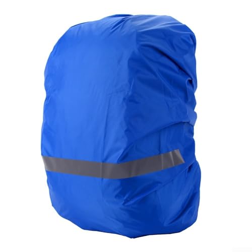 Waterproof Rain Cover for 10L to 70L Backpacks, Great for Hiking, Camping, and Cycling with Reflective Feature (XS Blue) - color: Blue, size: X-Small