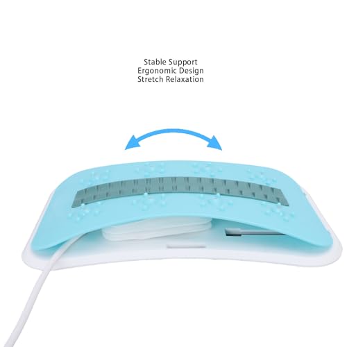RiToEasysports Back Stretcher, Adjustable Arch Lumbar Support Device, Ergonomic Spine Board for Back Pain Relief and Stretching At Home