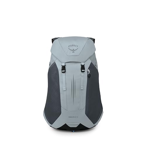 Osprey Hikelite LT 30L Hiking Backpack - Lightweight Travel Daypack with Rain Cover for Men and Women, Silver Lining - color: Silver Lining, style: 30l