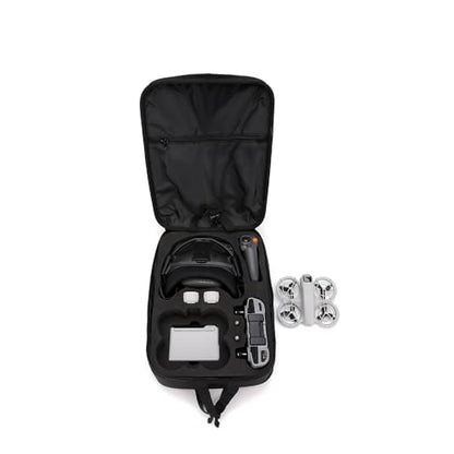 Neo GOGGLES N3 Carrying Case, Travel Backpack Storage Shoulder Bag for DJI Neo GOGGLES N3 and Accessories Portable Organizer EVA Protective Cover Shell, 37 * 27 * 12.5cm