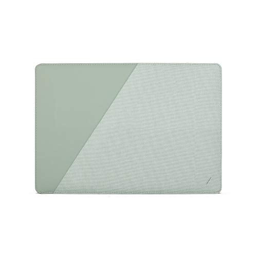 NATIVE UNION Stow Slim for MacBook Pro 13” (2016-2020), MacBook Air 13” (Retina) – Premium MacBook Sleeve with Easy-Access Magnetic Closure and Exterior Pocket(Sage) - color: Sage, size: 13"