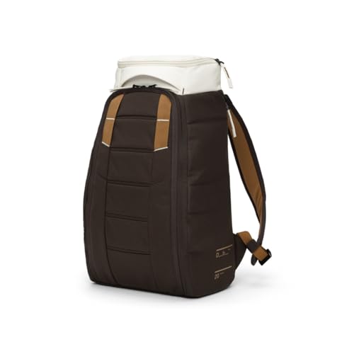 Db Journey The Hugger - Durable Travel Backpack with Laptop Compartment for Work & Gym, Luggage Backpack with Roller Bag Attachment, Full-Zip Main Compartment, 20L - Cappuccino - color: Cappuccino, size: 20L