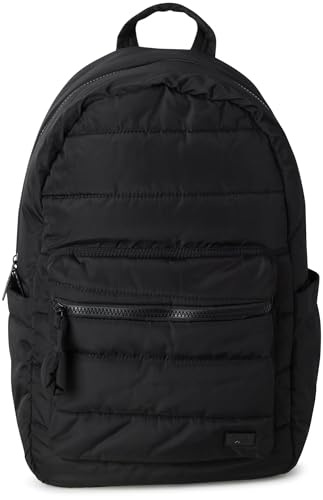 Reebok Backpack - Multipurpose Lightweight Carry On Everyday Laptop Gym Travel Commuter Backpack, Skyler Black - color: Skyler Black