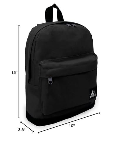 Everest 10452 Mini Backpack, 13", Black - color: Black