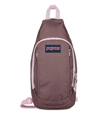 JanSport Move Sling - color: Color Blocked Mahogany Haze/Pink Ice/