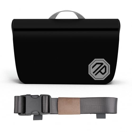 niphean IPX7 Waterproof Fanny Pack with Magnetic One-Hand Closure, Durable Waterproof Dry Bag, for Kayaking, Paddle Boarding, Beach Cruise Essentials, 2.5L Phone Pouch Dry Bags for Men Women - color: Black, size: 2.5L