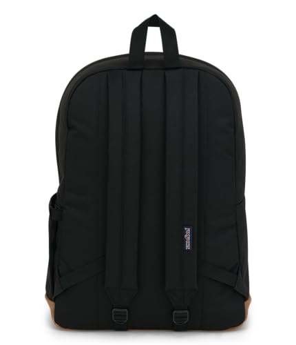 JanSport Right Pack Backpack - Durable Daypack with Padded 15" Laptop Sleeve, Spacious Main Compartment & Integrated Water Bottle Pocket - Black - color: Black