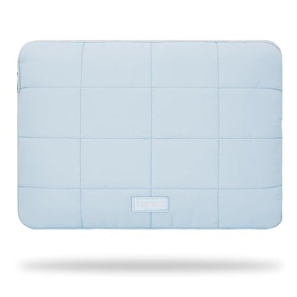 Puffy Laptop Sleeve 14 Inch Matte Blue, Waterproof Carrying Case Bag for Women, Fluffy Computer 14 HP Case, Compatible with MacBook Pro 14 Inch, MacBook Air M2 M1, Asus/Dell XPS/Lenovo - color: Matte Blue, size: 14-inch