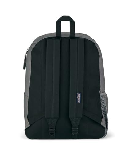 JanSport Unisex Cross Town Graphite Grey Polyester Backpack - color: Graphite Grey