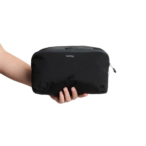 Bellroy Packing Cube 4L (Organizer Packing Pouch with Internal Zip Pocket and Durable, Lightweight Design) - Black - color: Black
