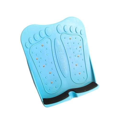 Vaveren Slant Board Calf Stretcher Incline Board Ankle Stretcher with Massage Multi Ffunctional Lightweight Aid Leg Exercise Machines, Blue - color: Blue