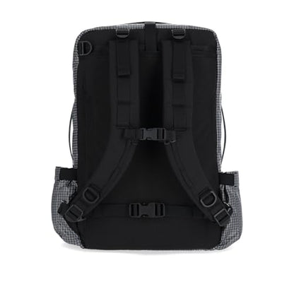 Topo Designs Global Travel Bag 30-40 Liter - Carry-on Compliant Versatile Pack, 3 Carry Options, External Laptop Sleeve (Eco-Friendly, 30L, Apex Black) - color: Apex Black, size: 30L