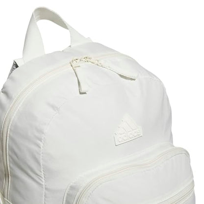 adidas Weekender Backpack – Small Lightweight Everyday Bag, 19L, Off White/1, OSFA - color: Off White/1
