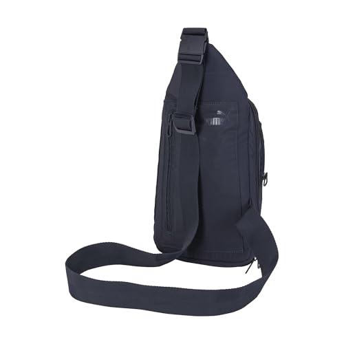 PUMA Women's Doer Sling Backpack with Adjustable Strap, Water Bottle Pocket & Zip Pockets, New Navy, One Size - color: New Navy