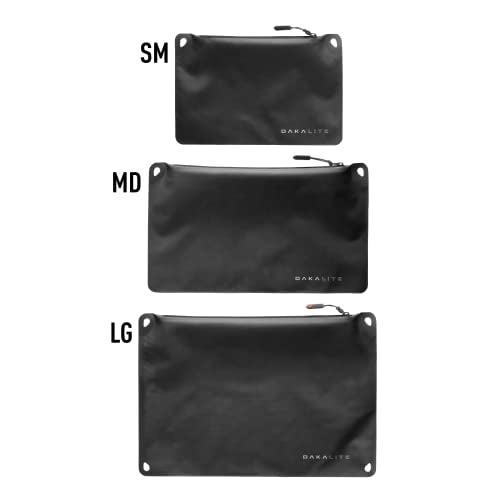 Magpul DAKA Lite Pouch Zippered Tactical Range Tool and Gear Bag - color: Black, size: Large (9" x 13")