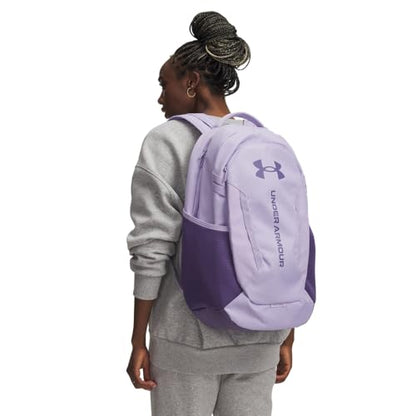 Under Armour Unisex Hustle 6.0 Backpack Purple Crest/Purple Luxe/Purple Luxe One Size - color: (536) Purple Crest / Purple Luxe / Purple Luxe, size: One Size
