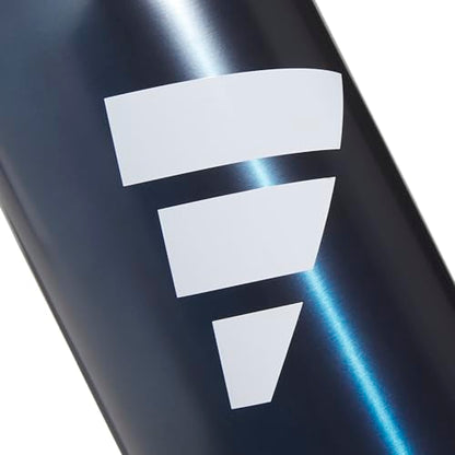 adidas Metal Water Bottle 1L - color: Mineral Blue/White/Black/L