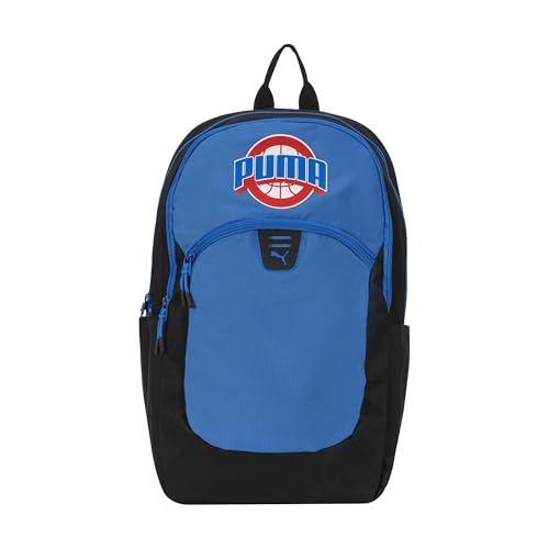 PUMA Rally Backpack, Navy/Red/White, OS - color: Racing Blue