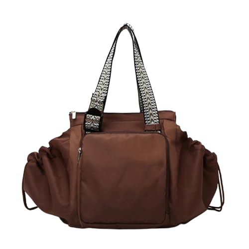 Multifunctional Travel Organizer Bag for Ladies - Doubles as a Stylish Backpack, Crossbody and Shoulder Bag, Boasts Great Storage Capacity (Dark Brown) - color: Dark Brown