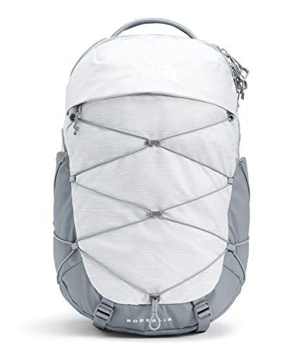 The North Face Women's Borealis Commuter Laptop Backpack, TNF White Metallic Mélange/Mid Grey, One Size - color: Tnf White Metallic Mélange/Mid Grey