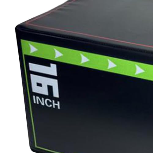 Agility Jump Plyometric Box 3-in-1 Non-Slip Heavy-Duty Foam for Home Gym Workouts
