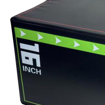 Agility Jump Plyometric Box 3-in-1 Non-Slip Heavy-Duty Foam for Home Gym Workouts