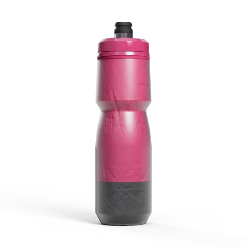 CamelBak Podium Chill Insulated Bike Squeeze Water Bottle, Cold Retention for Cycling, 24oz, Mercury Berry - color: Mercury Berry
