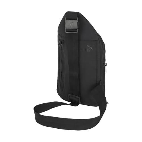 PUMA Women's Doer Sling Backpack with Adjustable Strap, Water Bottle Pocket & Zip Pockets, Black Traditional, One Size - color: Black Traditional