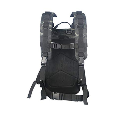 Lightning X Stocked EMS/EMT Trauma & Bleeding First Aid Responder Medical Backpack + Kit (Black Camo) - color: Black Camo