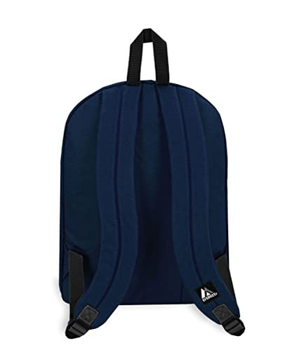 Everest 2045CR Classic Backpack, 16.5", Navy - color: Navy, size: One Size