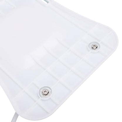 Back Stretcher for Lower Back Pain Relief, Pneumatic Adjustable Arch Lumbar Support with Manual Air Pump, Cracking Device, Ergonomic Spine Decompression Board