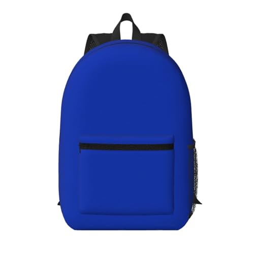 MZERSE Sports Backpack, Blue, Gym Daypack with Water Bottle Holder, Multi Purpose Bag for Men Women - color: Pattern (1116)
