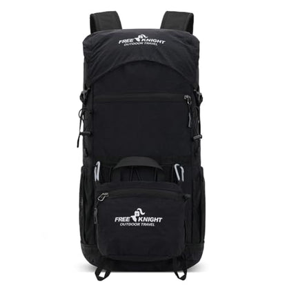 Bseash 30L Lightweight Hiking Backpack, Black | Waterproof, Outdoor Sport Travel Bag Daypack, For Cycling Climbing Skiing - color: Black