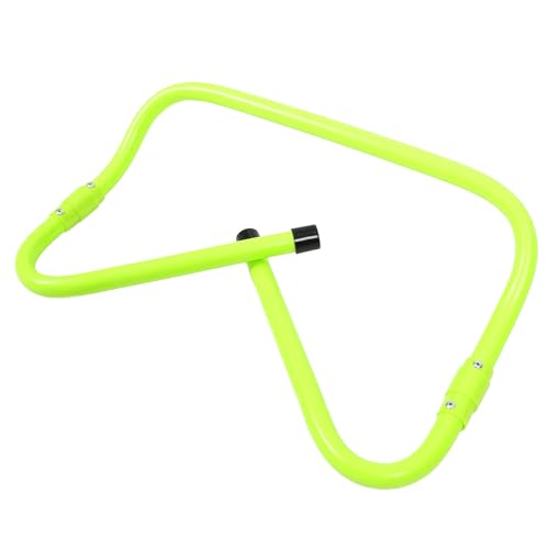 NOLITOY Adjustable Height Agility Hurdles Training Equipment PVC Plastic Speed Hurdles for Football and Basketball Foldable Sports Track for Sports Practice