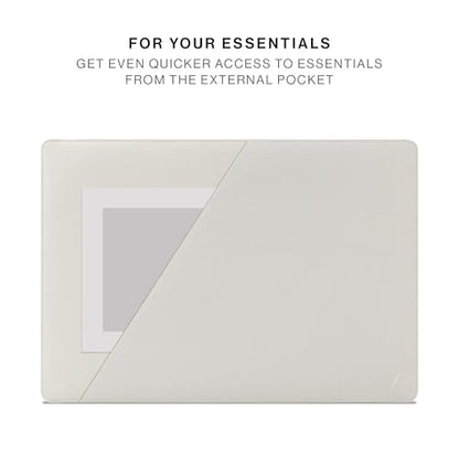 NATIVE UNION Stow Slim for MacBook Air 15" (2023) and MacBook Pro 16” (2021-2024) – Premium MacBook Sleeve with Easy-Access Magnetic Closure (Sandstone) - color: Sandstone, size: 16"