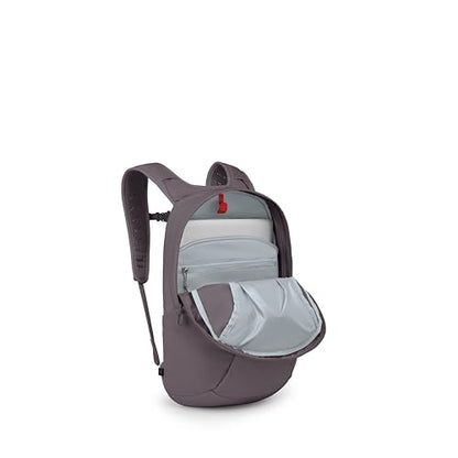 Osprey Farpoint Fairview Travel Daypack for Men and Women - Carry On Personal Item Backpack with Laptop Sleeve, Graphite Purple - color: Graphite Purple