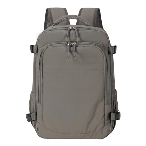 Travel Backpack For Women Menk,Airline Approved Carry on Backpack,Casual Daypack for Business Travel Essentials (Grey) - color: Grey