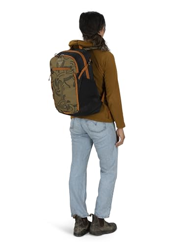 Osprey Axis Laptop Backpack – Sleek Everyday Pack with Laptop Sleeve, Water Bottle Pockets & Compression Straps - color: Black