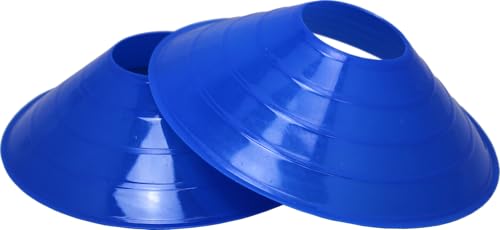 Multi Colored Sports Disc Cones with Carrier (Set of 50)