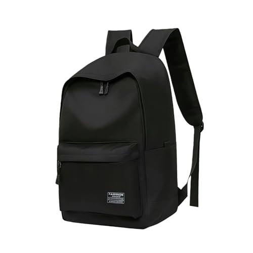 Large Capacity Men's and Women's Backpacks for Leisure Travel Sports Commuting Teenagers/College Students' Backpacks（Black） - color: Black