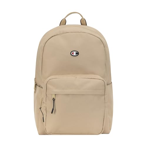 Champion Level Laptop Backpack with Padded Adjustable Straps, Water Bottle Pocket for Work, Travel, Daily Use, Western Khaki, One Size - color: Western Khaki