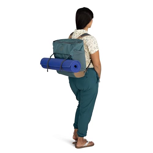 Osprey Daylite Large Tote Pack, Soundwave Grey/Latte Brown - color: Soundwave Grey/Latte Brown