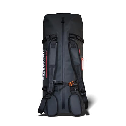 Uncharted Supply Co. The Vault Waterproof Duffel Bag - Airtight bag with Backpack Straps, Carry-On Size, Perfect for travel, boating, camping, recreation. (Black, 100L) - color: Black, size: 100L