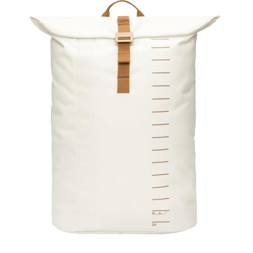 Db Journey Essential Backpack - Minimalist Rolltop Backpack with Laptop Compartment for Work & Gym, Lightweight Travel Backpack with Luggage Attachment, Water Bottle Pocket, 24L - Oatmilk - color: 24l-oatmilk